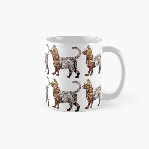 Item preview, Cat in Woodlands designed and sold by IssyDesigns.