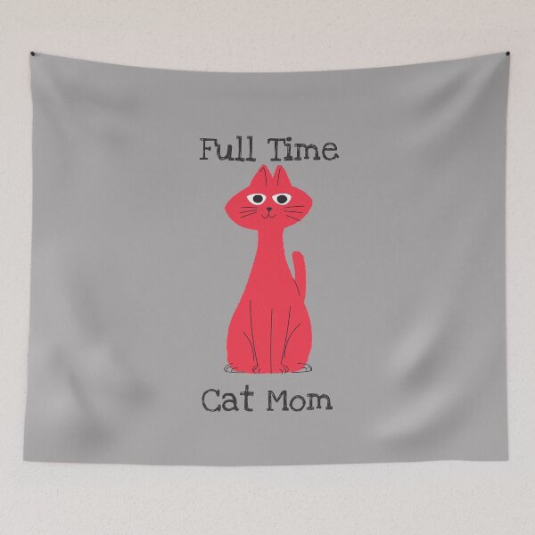 Item preview, Full Time Cat Mom designed and sold by OuDesigns.