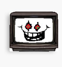 Flowey tv Canvas Print