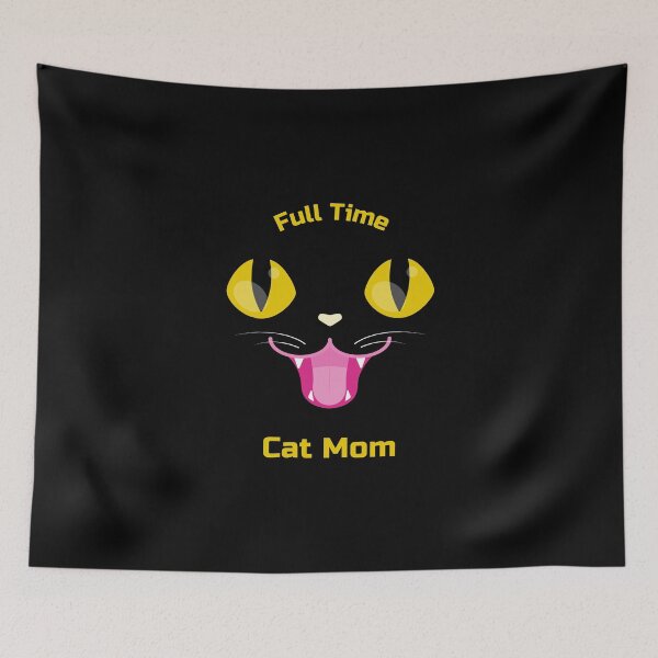 Item preview, Full Time Cat Mom designed and sold by OuDesigns.