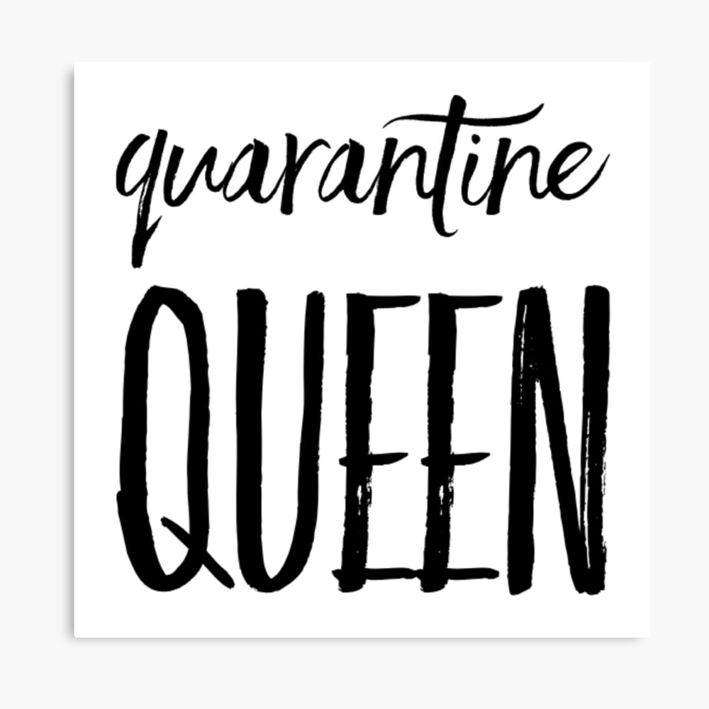 Download Quarantine Queen Birthday Queen Png 21st Birthday Quarantine Sweet Sixteen Shirt Black Queen Svg Birthday Squad Queen Crown Covid 2020 Metal Print By Cjctees Redbubble