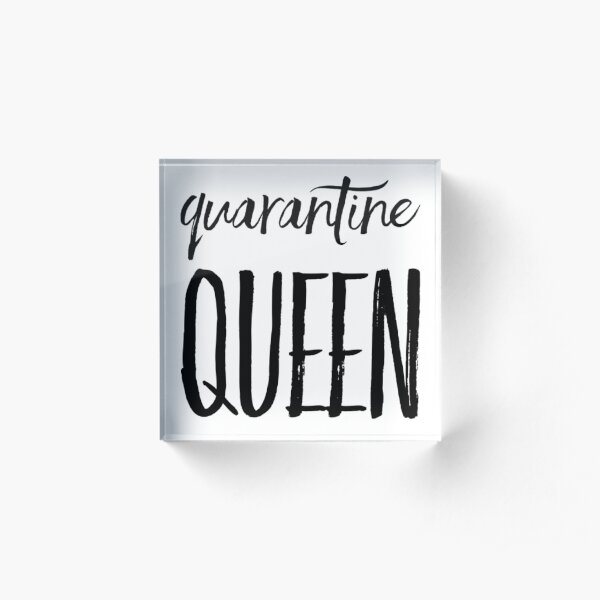 Download Quarantine Queen Birthday Queen Png 21st Birthday Quarantine Sweet Sixteen Shirt Black Queen Svg Birthday Squad Queen Crown Covid 2020 Acrylic Block By Cjctees Redbubble