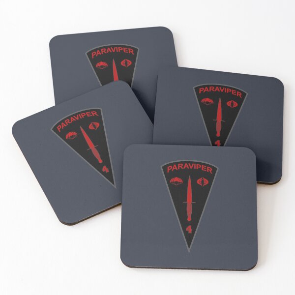 Item preview, Gi Joe Cobra Paravipers 4th Battalion Badge designed and sold by AJ  Liber.
