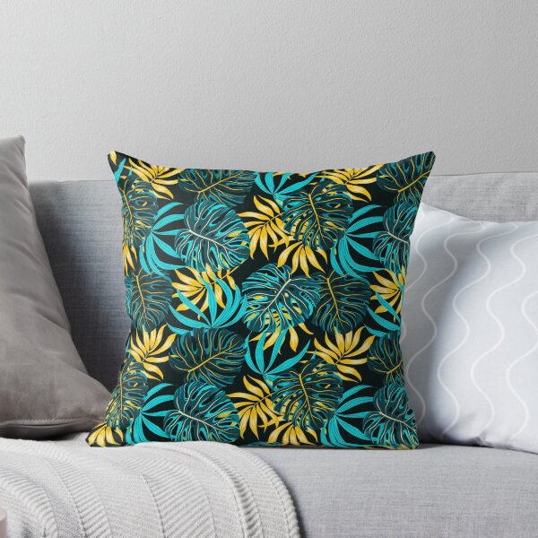 Item preview, Blue Summer Palm Print Collection designed and sold by louieart.