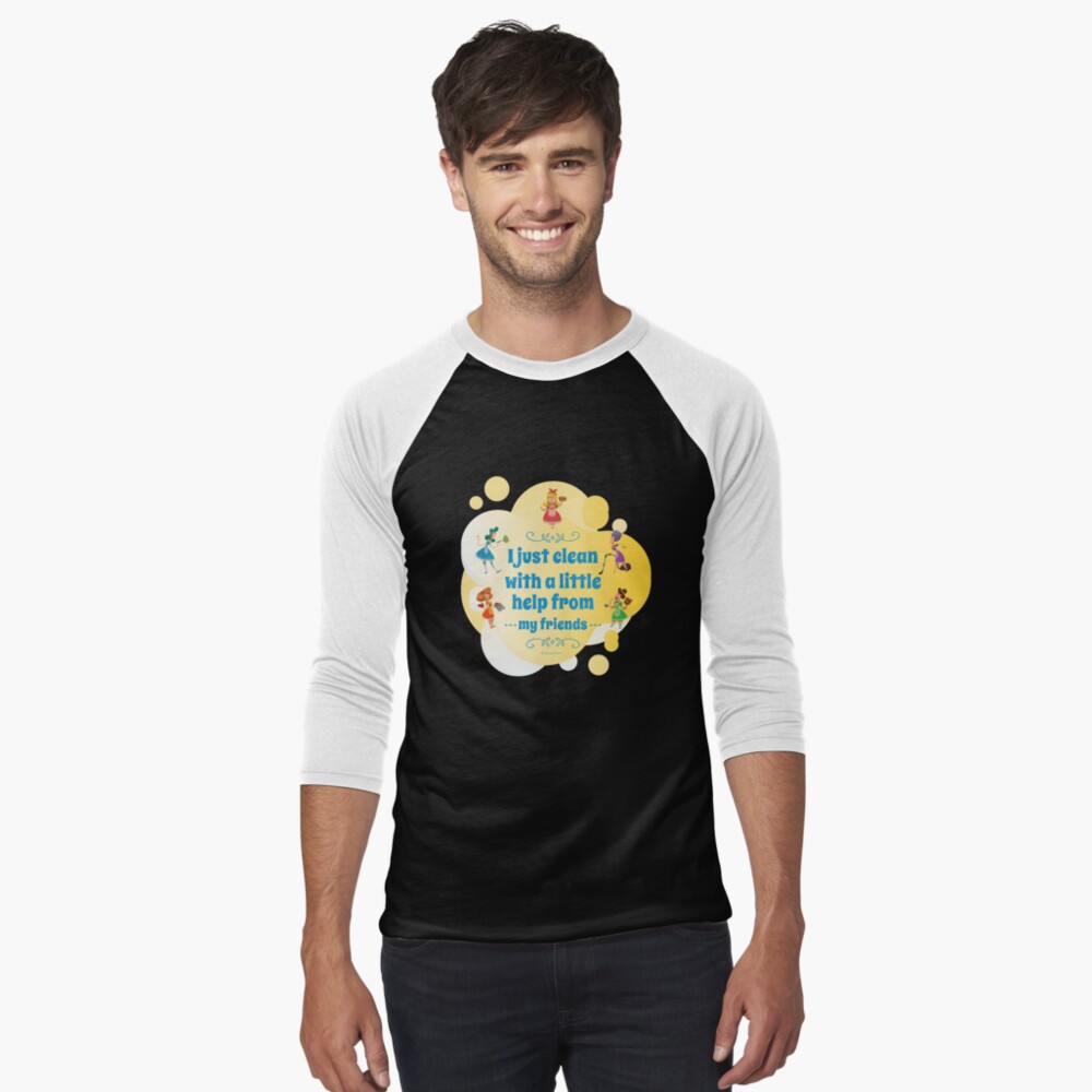 Item preview, Baseball ¾ Sleeve T-Shirt designed and sold by SavvyCleaner.