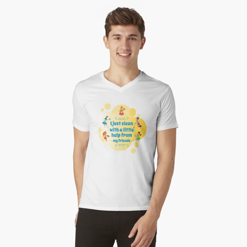 Item preview, V-Neck T-Shirt designed and sold by SavvyCleaner.