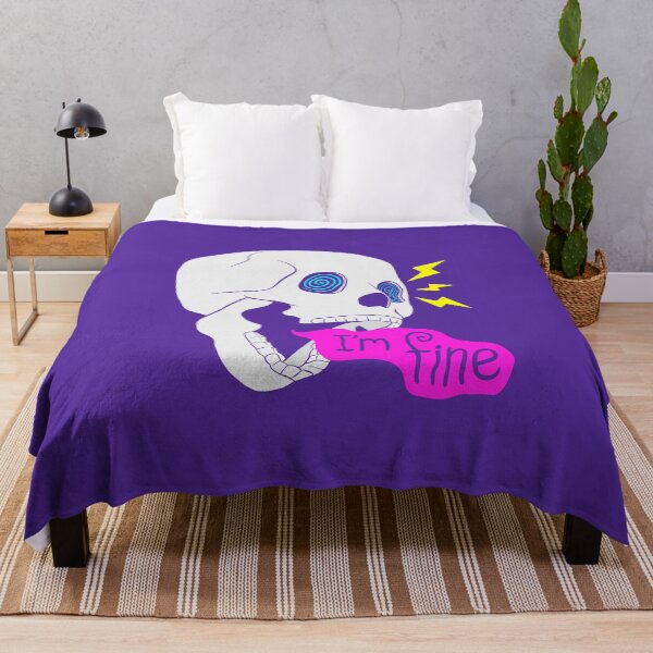 Item preview, I'm Fine Skull designed and sold by petestyles.