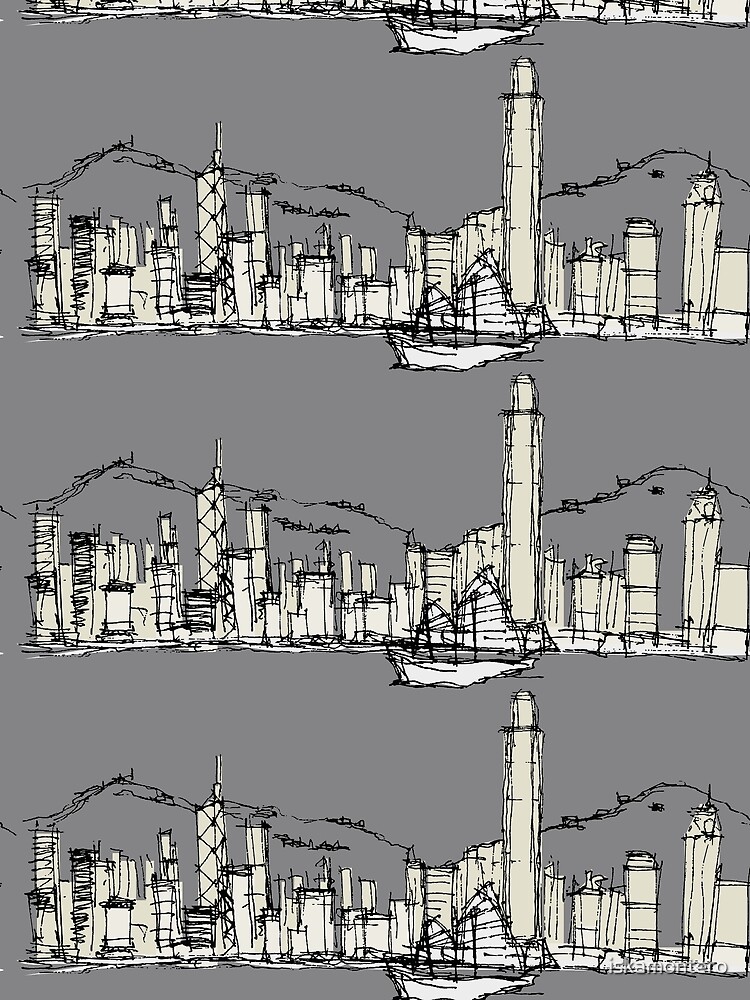 Hongkong Silhouette by iskamontero