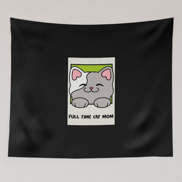Item preview, Full Time Cat Mom designed and sold by OuDesigns.