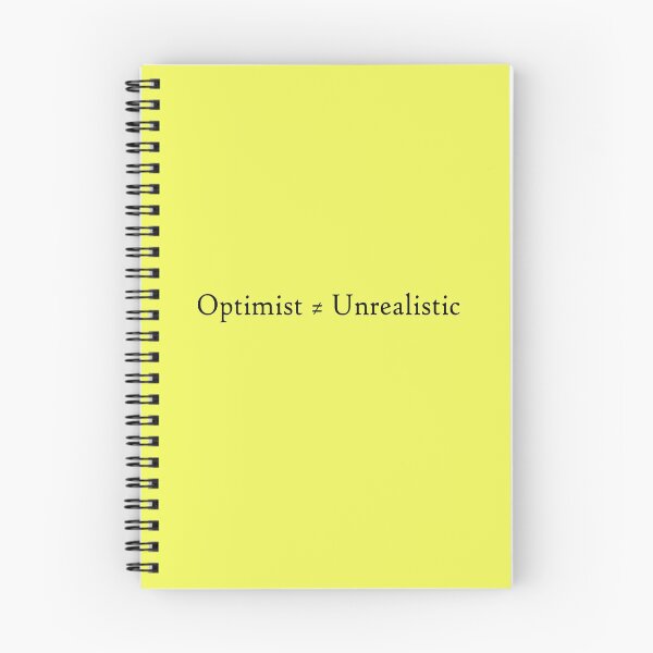 Item preview, Optimist Quote designed and sold by Charlie Draws.