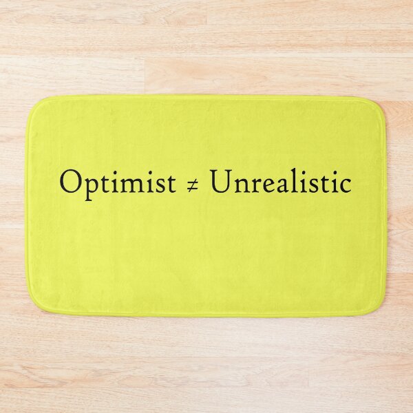 Item preview, Optimist Quote designed and sold by Charlie Draws.