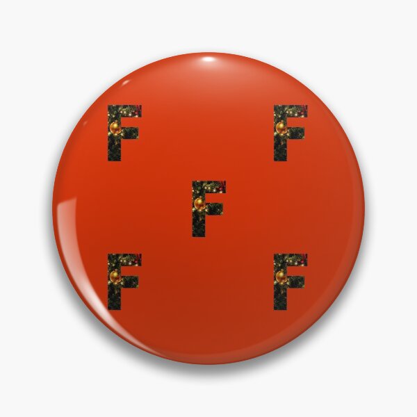 Item preview, Christmas Tree Letter F sticker pack designed and sold by LiveAndGlow.