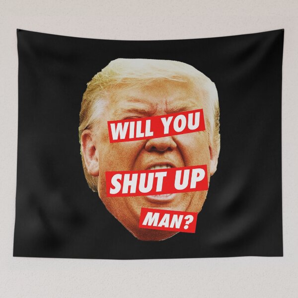 Item preview, Will you shut up man 1.0 designed and sold by Thelittlelord.