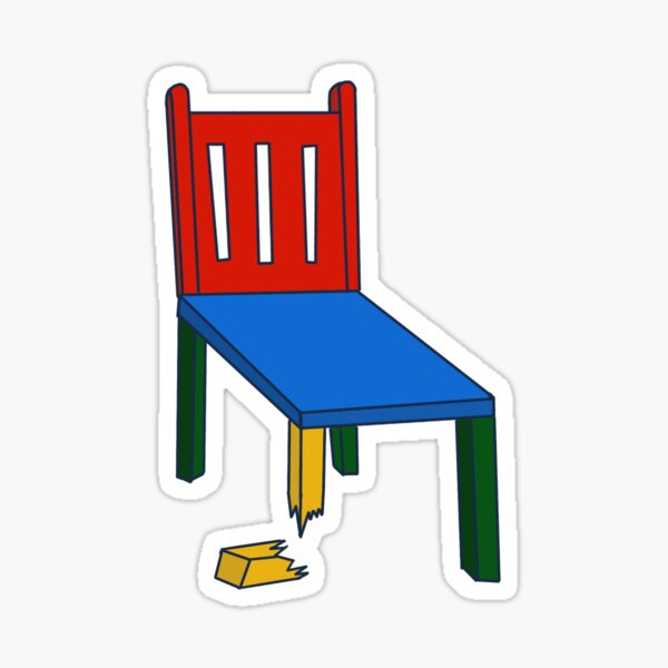 broken-chair-sticker-for-sale-by-abraren08-redbubble