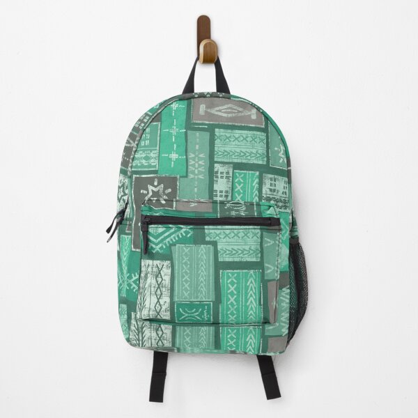 Item preview, Samoan Green Tapa Print designed and sold by sunnthreads.