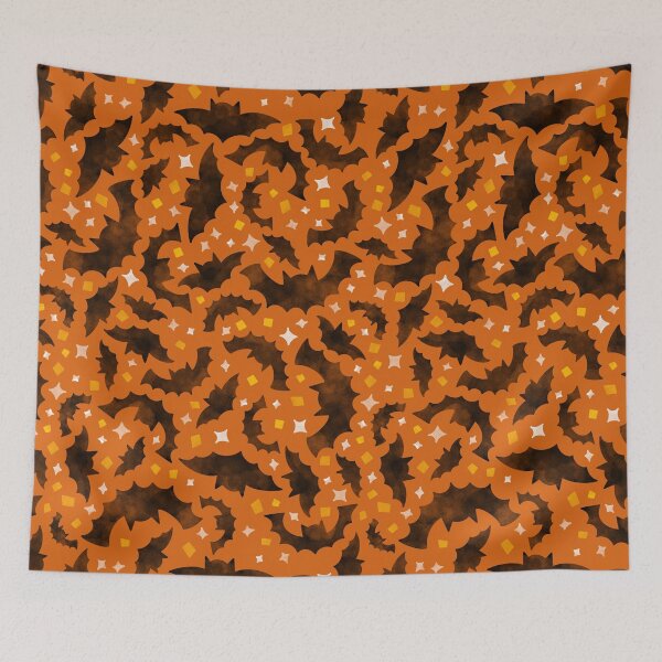 Item preview, Bats & Sparkles - Pumpkin designed and sold by by-lauren.