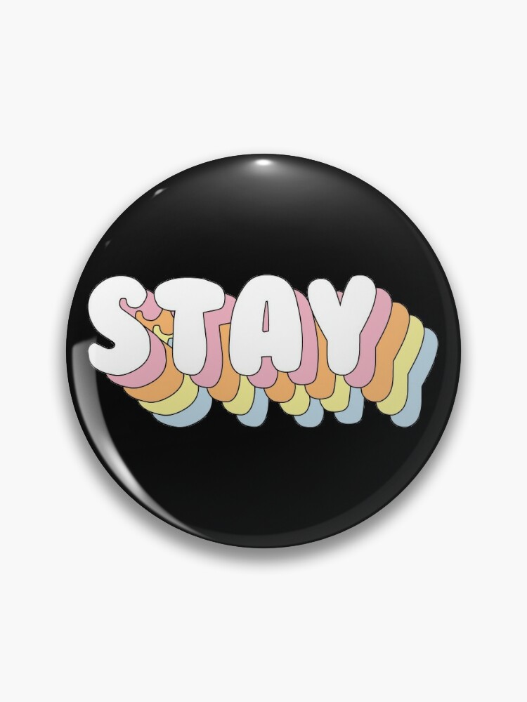 STRAY KIDS - Stay Quote Text PASTEL RAINBOW Backpack for Sale by  SugarSaint