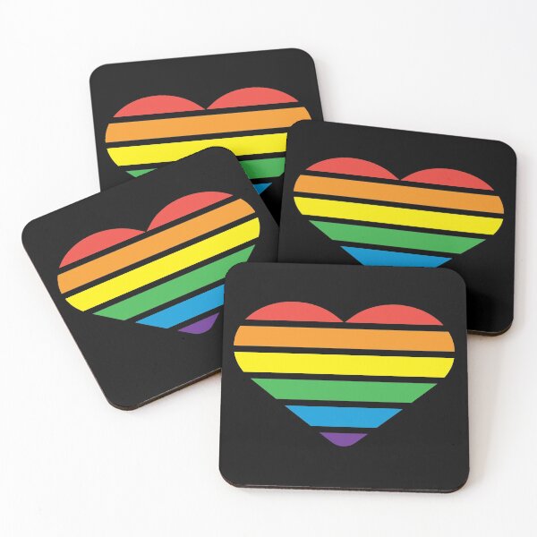 Item preview, Rainbow Heart designed and sold by TrueTrippyArts.