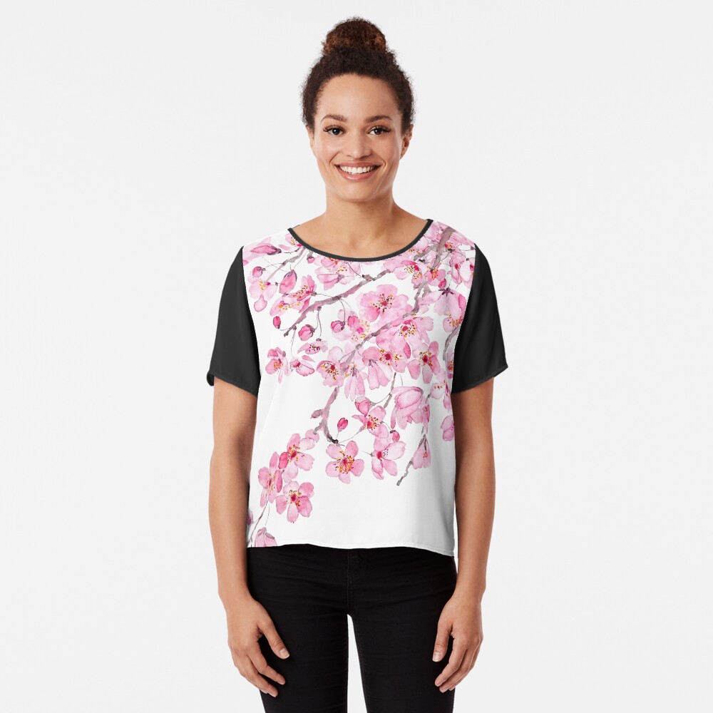 Artikel-Vorschau von Chiffon Top, designt und verkauft von ColorandColor.