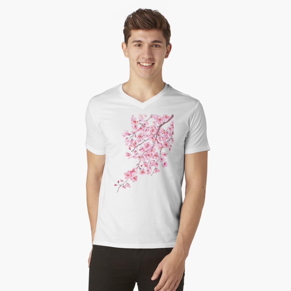 Artikel-Vorschau von T-Shirt mit V-Ausschnitt, designt und verkauft von ColorandColor.