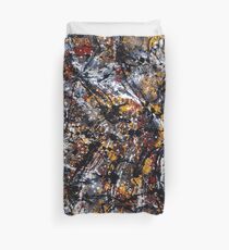Number 2 Abstract Duvet Cover
