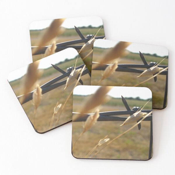 Item preview, Barbed Wire & Oats Photograph designed and sold by MNKee.
