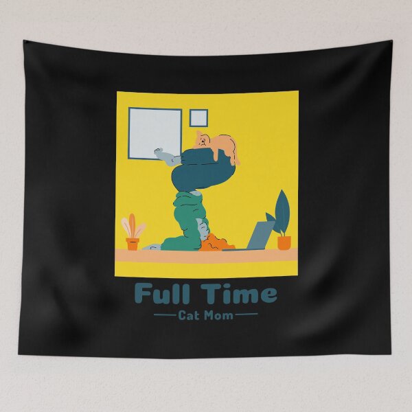 Item preview, Full Time Cat Mom designed and sold by OuDesigns.