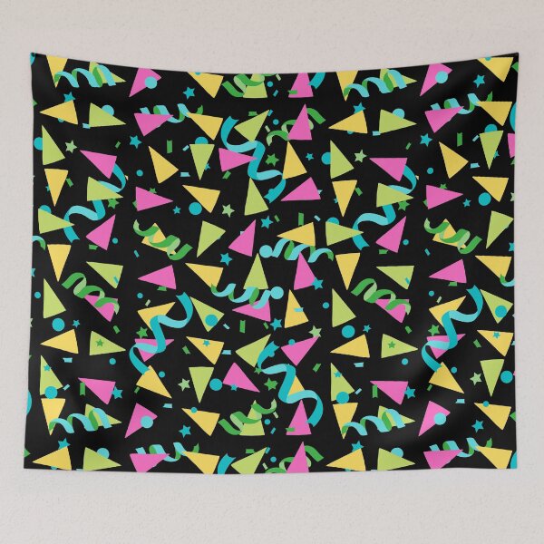 Item preview, 90s Birthday Party Pattern designed and sold by MixedBagMerch.