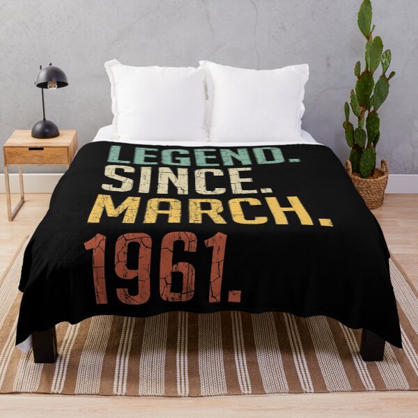 Item preview, Legend Since March 1961 60th Birthday Gift 60 Years Old Vintage March 1961 designed and sold by Takatv.