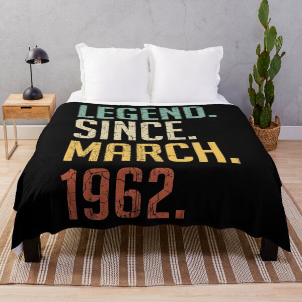 Item preview, Legend Since March 1962 59th Birthday Gift 59 Years Old Vintage March 1962 designed and sold by Takatv.