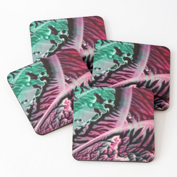 Item preview, Teal Green and Pink Violet Abstract designed and sold by Dallas Manicom.