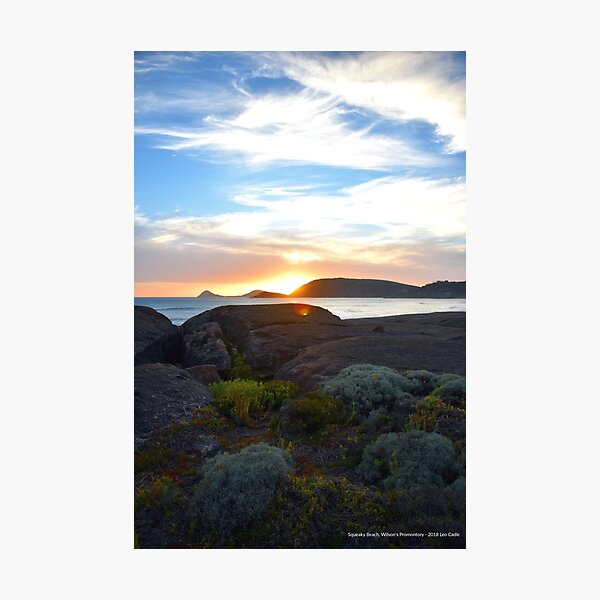 Squeaky Beach, Wilsons Promontory Photographic Print