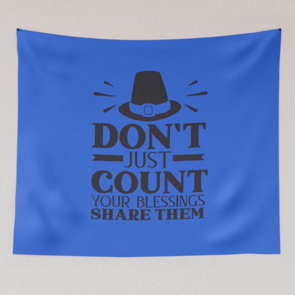 Item preview, Don't Just Count Blessings Share Them designed and sold by PaperDreamPod.
