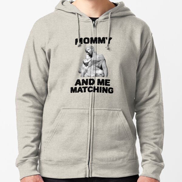 MOMMY AND ME MATCHING Zipped Hoodie