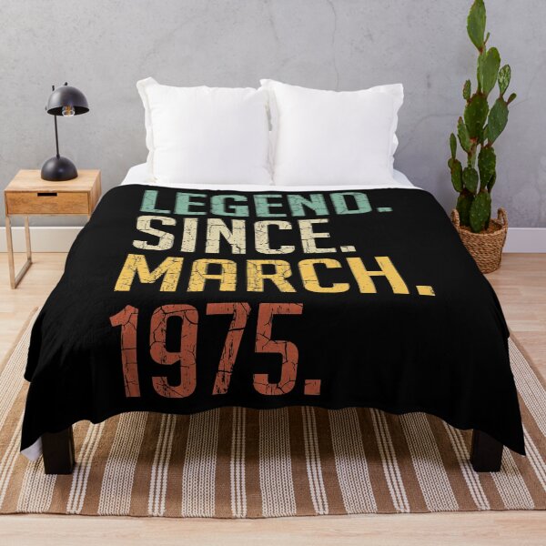Item preview, Legend Since March 1975 46th Birthday Gift 46 Years Old Vintage March 1975 designed and sold by Takatv.