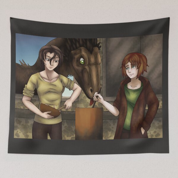 Item preview, Cooking with Dinosaurs designed and sold by TheKohakuDragon.