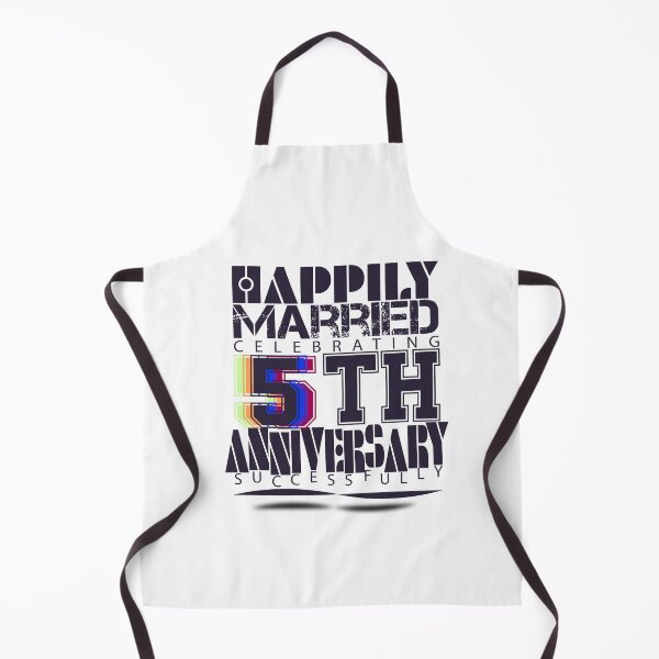 Item preview, Celebrate happy 5th wedding anniversary designed and sold by SueSakpal.
