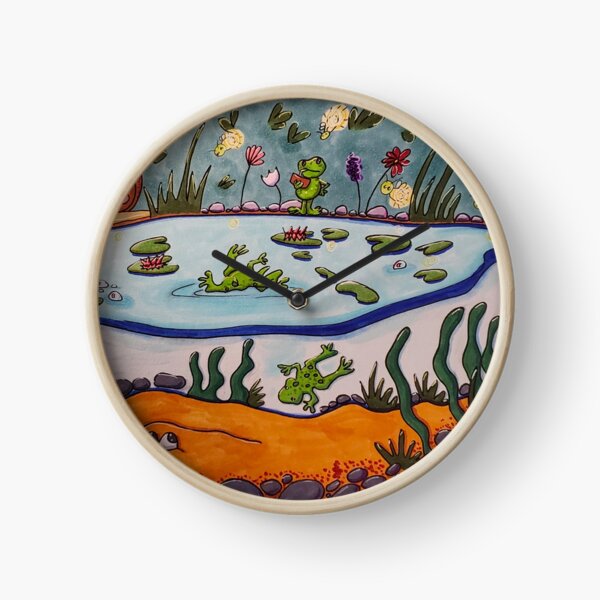 Cool Pond Clock