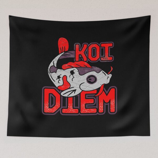 Item preview, Koi Diem - Koi Fish pun designed and sold by NeXore.