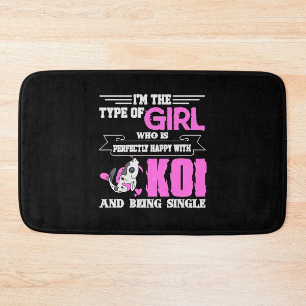 Item preview, I'm the type of Girl who is happy with Koi designed and sold by NeXore.