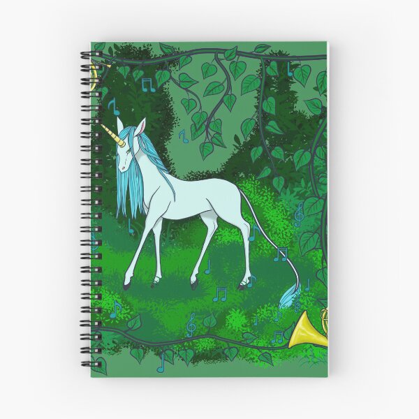 Item preview, Lost World Unicorn designed and sold by Salem Scribbles.