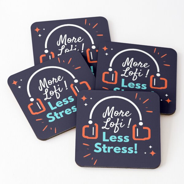 Artikelvorschau, Mehr Lofi weniger Stress entworfen und verkauft von AscendMerch.