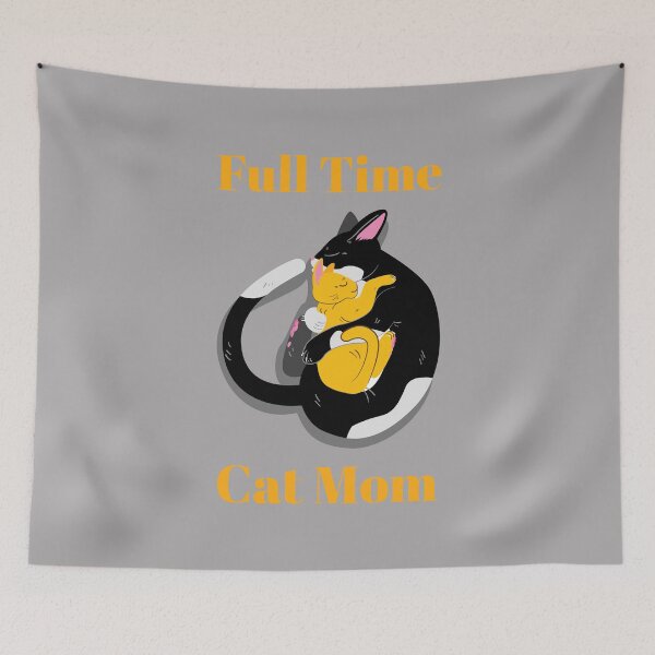Item preview, Full Time Cat Mom designed and sold by OuDesigns.