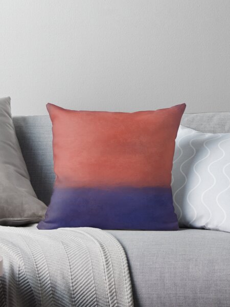 Item preview, Rothko-Inspired Peach Navy designed and sold by by-lauren.