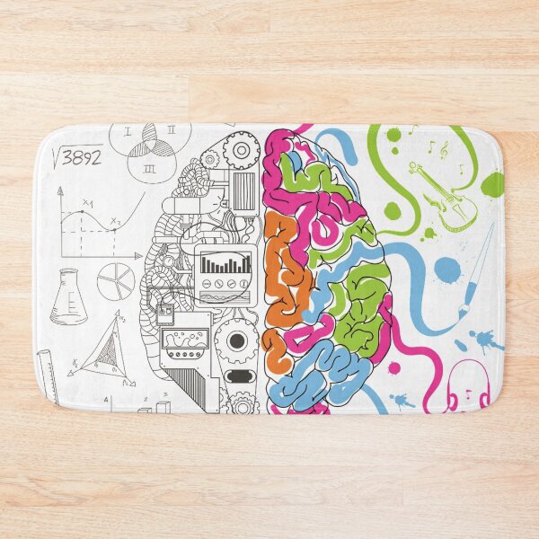 Item preview, Two sides of the brain Logic and Creativity designed and sold by Joel Roque.