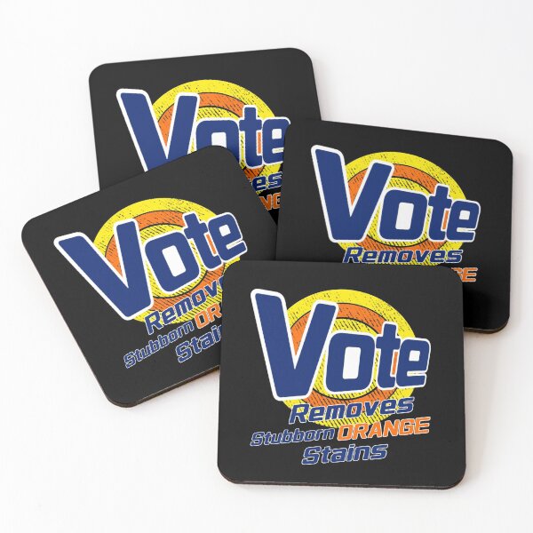Item preview, VOTE Removes Stubborn Orange Stains designed and sold by NiB-Tshirts.