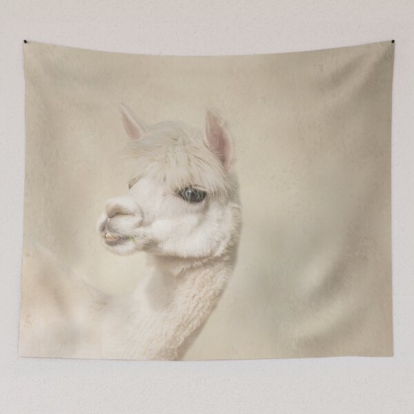 Item preview, White Alpaca designed and sold by Elisabeth Lucas.