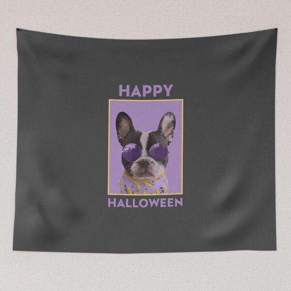 Item preview, Happy Halloween Dog Meme designed and sold by evlar.
