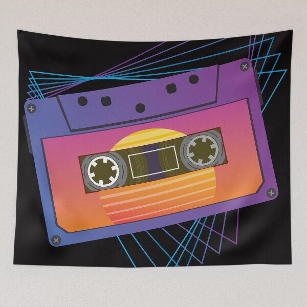 Item preview,  80's Cassette Tape Retrowave Synthwave Sunset designed and sold by ghost888.