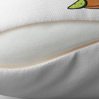 Alternate view of Spice & Lime Floor Pillow